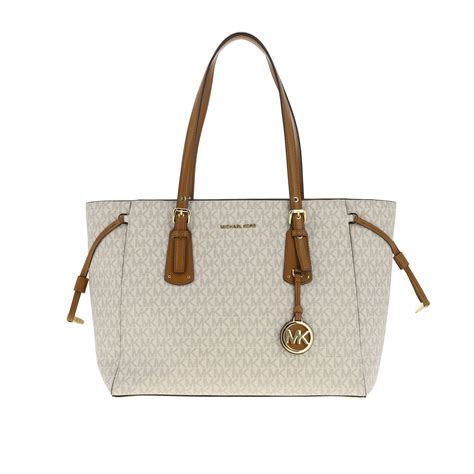 michael kors tote cream|michael kors totes outlet.